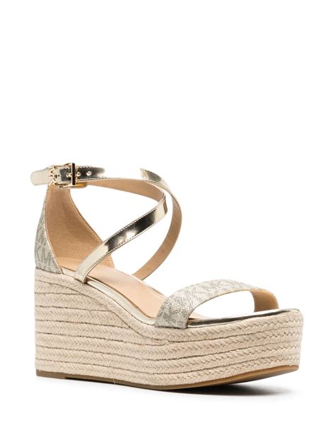 michael kors sandalen sleehak|michael kors sandals clearance.